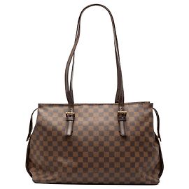 Chelsea Damier Ebene Marrone Louis Vuitton Marrone