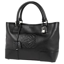 Sac à main Loewe Amazona Fusta Noir
