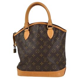 Lockit Tote Bag von Louis Vuitton Braun Monogramm