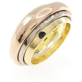 Ring Weihnachts-Edition 2002 Cartier Trinity Must Essence Pink Weiß Gelb