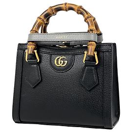 Borsa Tote Piccola Gucci Diana Nero