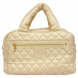 Borsa tote Coco Cocoon di Chanel D'oro