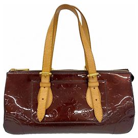 Borsa Louis Vuitton Vernis Rosewood Avenue Bordò
