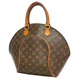 Borsa a mano Ellipse MM Monogramma Louis Vuitton Marrone