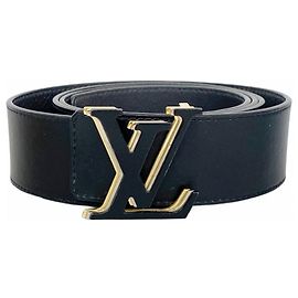 Reversibler LV Optic 40mm Gürtel von Louis Vuitton Schwarz