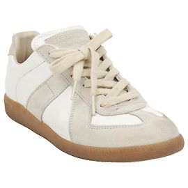 Maison Martin Margiela Baskets Réplique de l'Armée Allemande Blanc