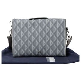 Dior Borsa a tracolla con anello Grigio