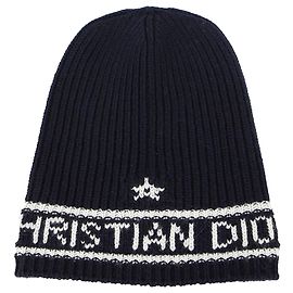 Dior Star Logo Beanie Blue
