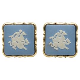 Autre Marque Wedgwood Riding Cufflinks Golden