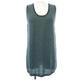 Strick-Top M MISSONI Braun Grün