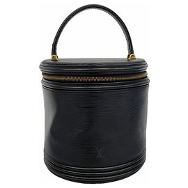 Borsa a mano Epi Cannes M48032 Noir di Louis Vuitton Nero