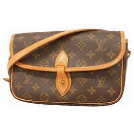 Borsa a Spalla Gibeciere PM Monogramma Louis Vuitton Marrone