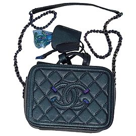 Chanel Filiarem Vanity Case Petit en Cuir Multicolore Multicolore
