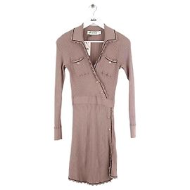 Self portrait Robe violette Violet