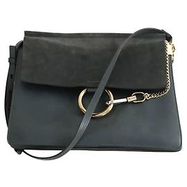Chloé Bolsa de ombro azul Azul