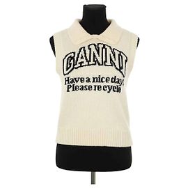 Ganni Pull beige Beige