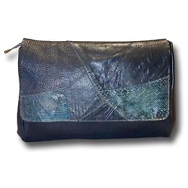 Clutch Prada em couro azul Azul
