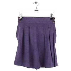 Alaïa Mini short violet Purple