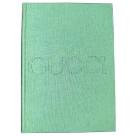 Gucci Notebook Green Cloth Green
