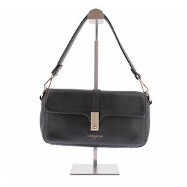 Autre Marque LANCASTER Black Leather Handbag Black