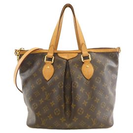 Louis Vuitton Monogram Palermo PM Handtasche Braun