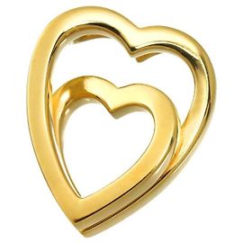 Pingente Coração Entrelaçado Cartier em Ouro Amarelo 18K Amarelo