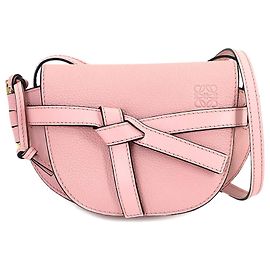 Bolsa de ombro Loewe Gate Bag Mini Rosa