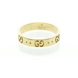 Anello in oro giallo 18K Gucci Icon D'oro