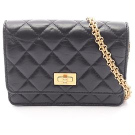 Sac à épaule mini matelassé 2.55 de Chanel Noir