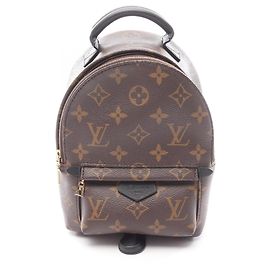 Mochila Mini Palm Springs Louis Vuitton Marrom Preto