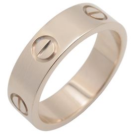 Cartier Love Ring aus 18K Weißgold Silber