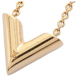 Collana Essenziale V Louis Vuitton D'oro