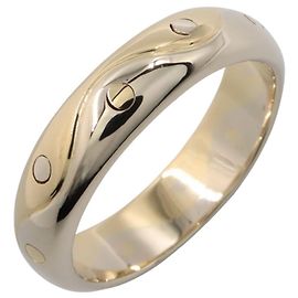 Anello Onda BVLGARI Bulgari Argento D'oro