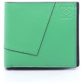 Portefeuille Bifold Puzzle Loewe Vert