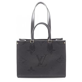 Borsa tote 2 in 1 OnTheGo MM di Louis Vuitton Nero