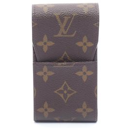 Estuche para puros Louis Vuitton Castaño