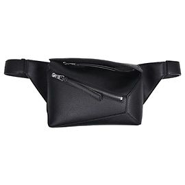 Loewe Small Puzzle Bumback Bag Black