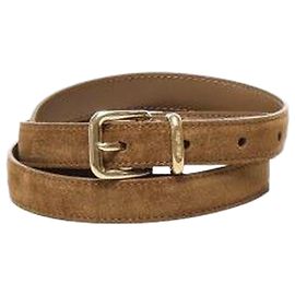 Miu Miu Leder Gürtel Grün
