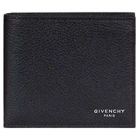 Givenchy Gepäcktleder Geldbörse Schwarz