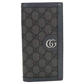 Gucci Ophidia Long Wallet Brown
