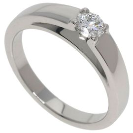 Bulgari Bvlgari Marry Me Solitaire Diamond Ring Silvery