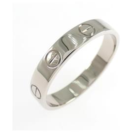 Cartier Mini Love Ring in White Gold Golden