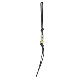 Charm per borsa in pelle nera Loewe Nero