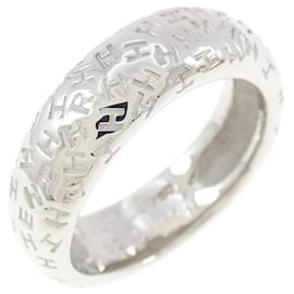 Hermès Tou Bou Ring White Gold Golden