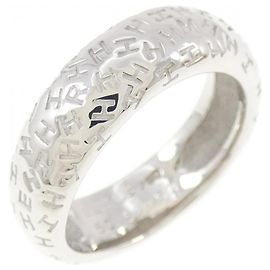 Anillo Tou Bou Hermès en oro blanco Dorado
