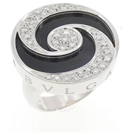 Bulgari Bvlgari Optischer Ring aus Weißgold Golden