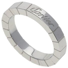 Bague en or blanc 18K Cartier Lanières Autre