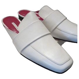 Dorateymur FILISKIYE White Leather Mules White
