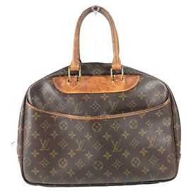 Sac Deauville Monogram Louis Vuitton Marron