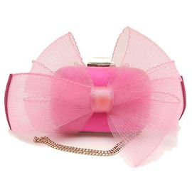 Borsa Clutch Microcloud Jimmy Choo Rosa